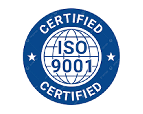 Certified ISO 9001 logo