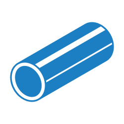Small diameter stainless steel, aluminum, Inconel, brass, and copper tubing options